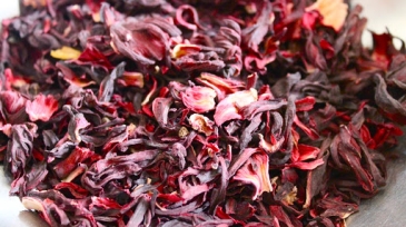 Dried Hibiscus flower